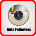 auto followers likes instagram android application logo